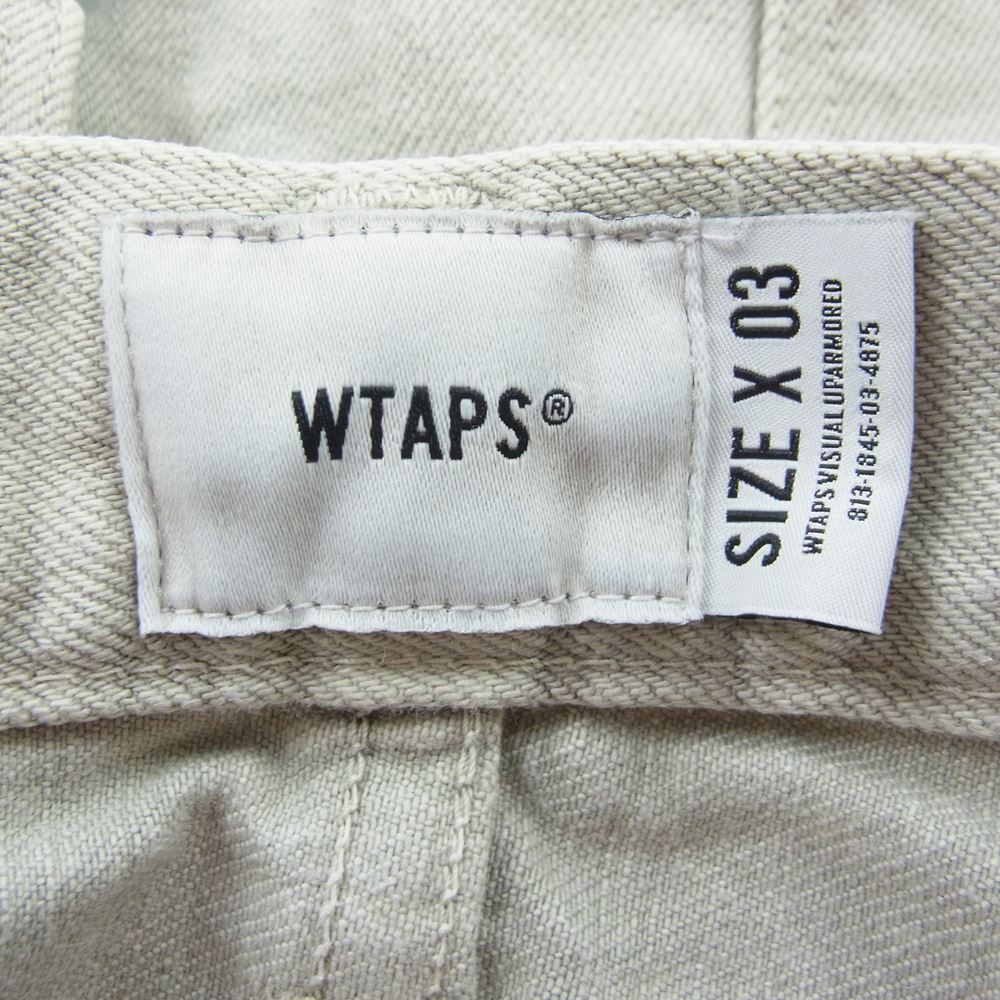 WTAPS ダブルタップス 21AW 212WVDT-PTM05 BLUES BAGGY TROUSERS ...