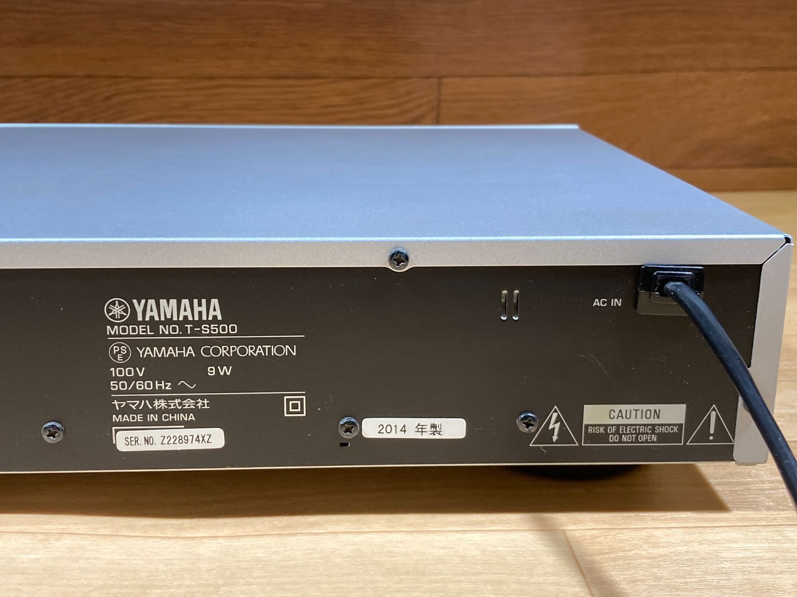 YAMAHA T-S500 USED 美品（FM/AMチューナー） - メルカリ