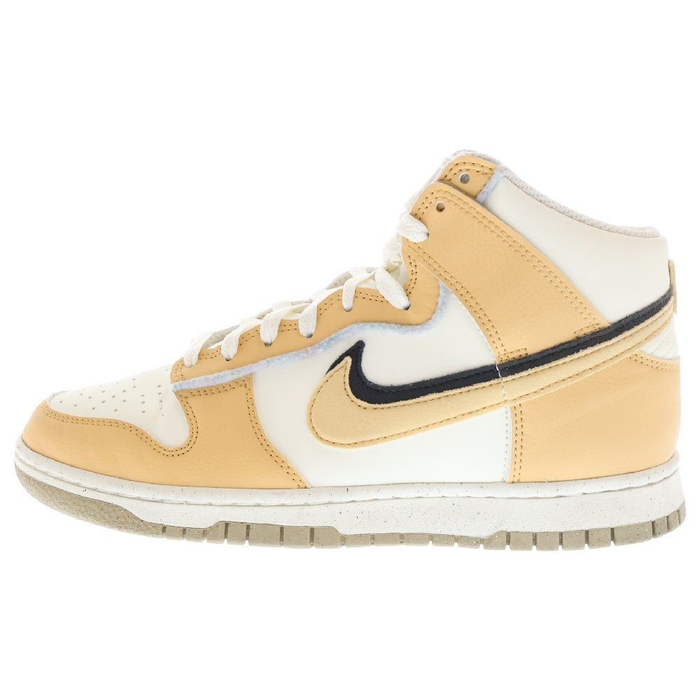 NIKE (ナイキ) DUNK HI RETRO SE ダンク レトロ ハイカットスニーカー ホワイト/ベージュ US8.5/26.5cm DO9775-200