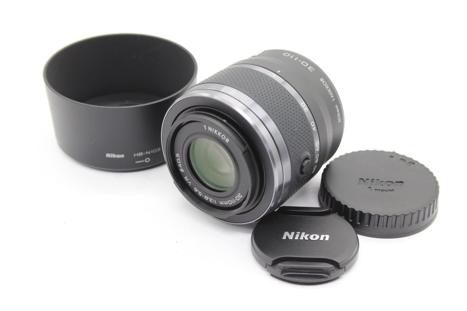 極美品 返品保証】 ニコン Nikon 1 Nikkor 30-110mm F3.8-5.6 VR 前後