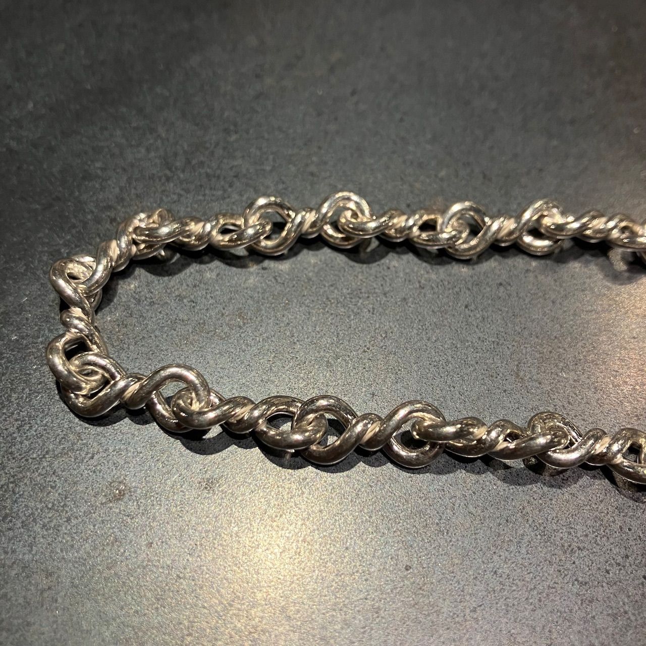SILVER925 INFINITY DESIGN MANTEL BRACELET/シルバー/ブレスレット
