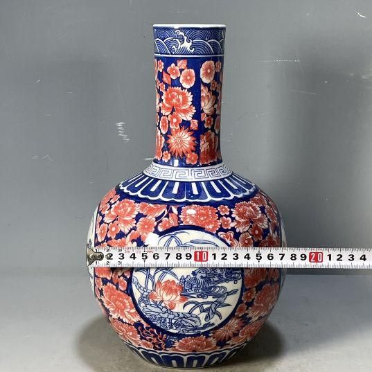 清乾隆琺瑯彩花鳥図紋天球瓶 景徳鎮 陶磁器 装飾品 工芸品 美術品 置物 清乾隆琺瑯彩花鳥図紋天球瓶 景徳鎮 陶磁器 装飾品 工芸品 美術