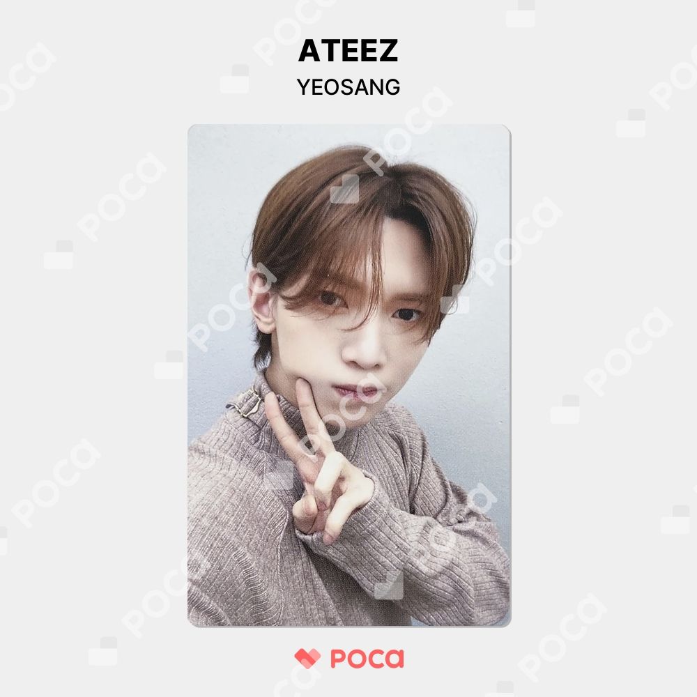 ATEEZ ヨサン makestar Flower トレカ ATEEZ サン makestar Flower ver. ③ | Shop at Mercari from