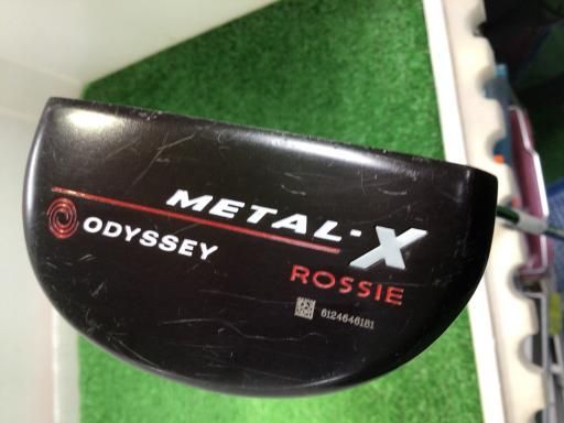オデッセイ METAL-X ROSSIE 35インチ パター PT スチール フレックスその他 メンズ 男性用 右利き 右用 Cランク ゴルフクラブ