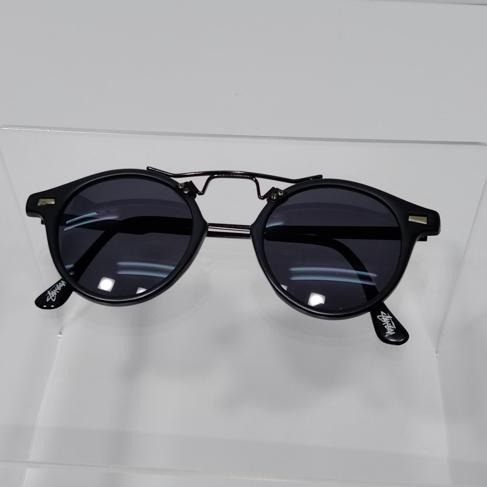 ステューシー　サングラス June Sunglasses – Black / Black Lens | Accessories | Stüssy