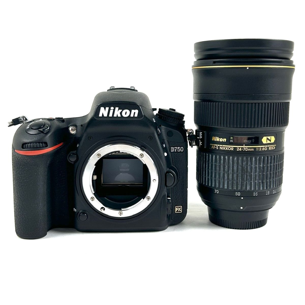 ニコン Nikon D750+AF-S NIKKOR 24-70mm F2.8G ED デジタル 一眼レフ 