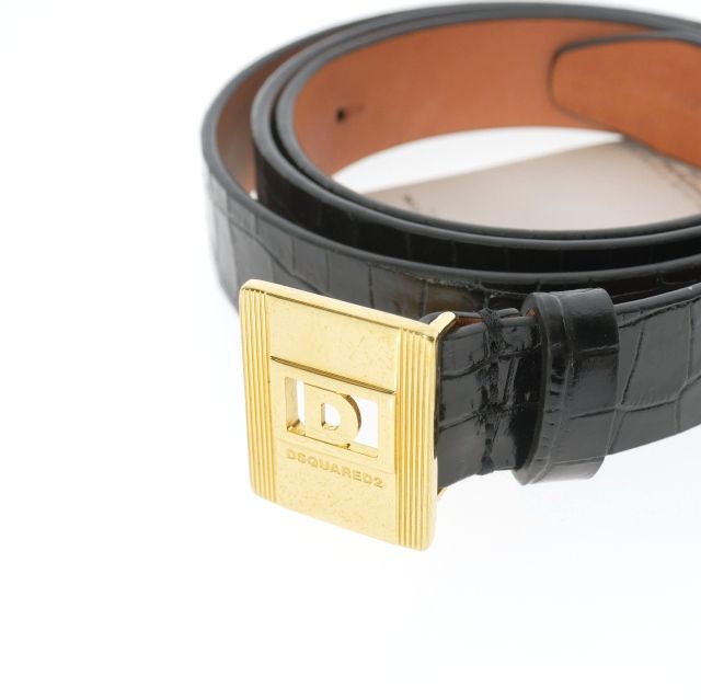 DSQUARED2 Dsquared2 ディースクエアード レザーベルト(95) 本革 DSQUARED2 Dsquared2 ディースクエアード レザーベルト(95) 本革