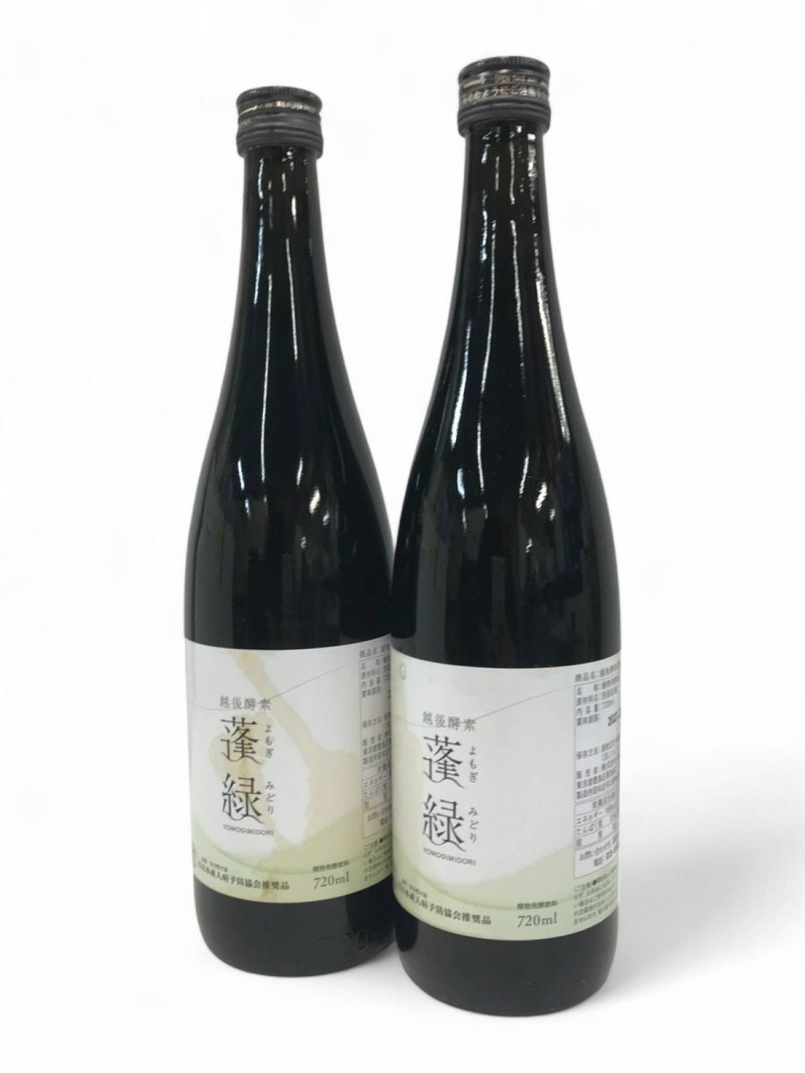 ☆未開栓☆ Trymove 飲料 酵素ドリンク 越後酵素 蓬緑 720mL 2点 ☆未開栓☆ Trymove 飲料 酵素ドリンク 越後酵素 蓬緑 720mL 2点