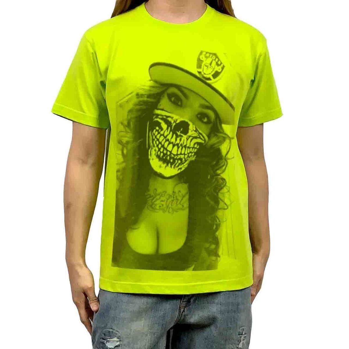オリジナル Tシャツ ビッグ プリント ドクロ バンダナ ストリート 