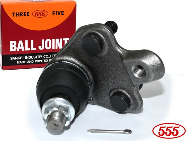 アベンシス AZT250W ボールジョイント 片側1本 フロント ロア側 左右共通 三恵工業 555 国産 SB-3962 H15.07～H20.11