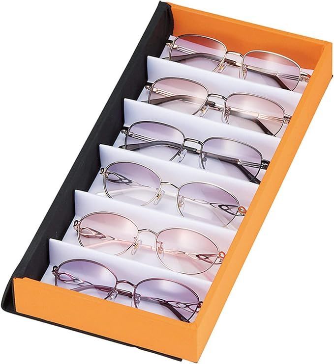 メイガン(Meigan) メガネケース 6本 眼鏡 コレクションケース