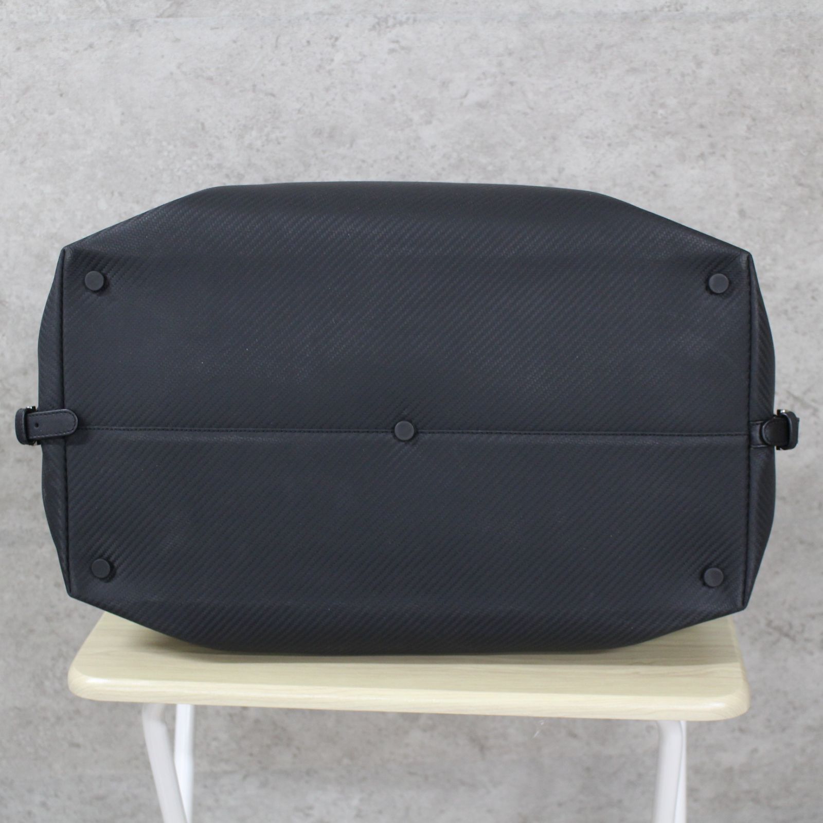 S108)dunhill/ダンヒル シャーシ ボストンバック カーボン