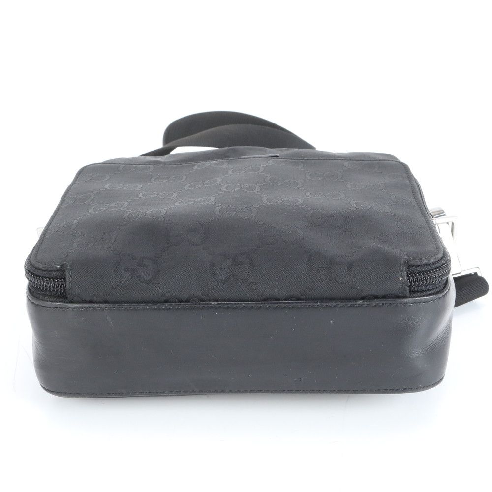グッチ　レザー　ナイロン　ショルダーバッグ　ブラック グッチ レザー ナイロン ショルダーバッグ ブラック 楽天市場