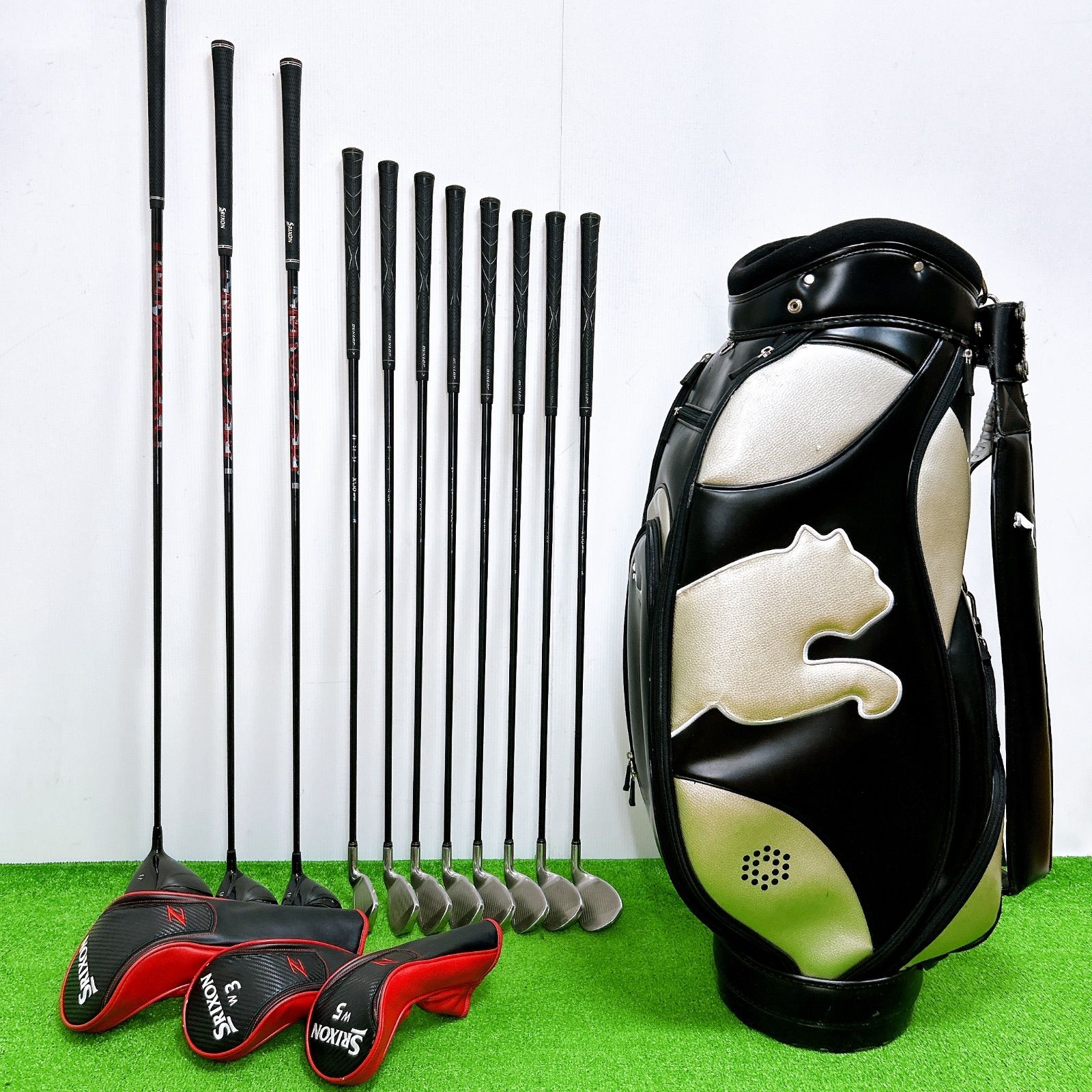 左利き レフティ】ダンロップ スリクソン ゼクシオ メンズクラブセット