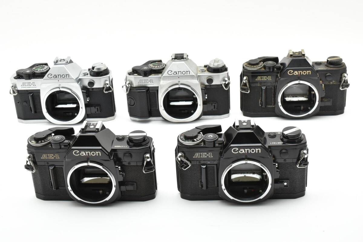 訳あり大 キャノン CANON AE-1 PROGRAM ｘ2| AE-1x3 5個まとめ 3328W09501 0081