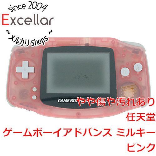 bn:6] 任天堂 ゲームボーイアドバンス ミルキーピンク 本体