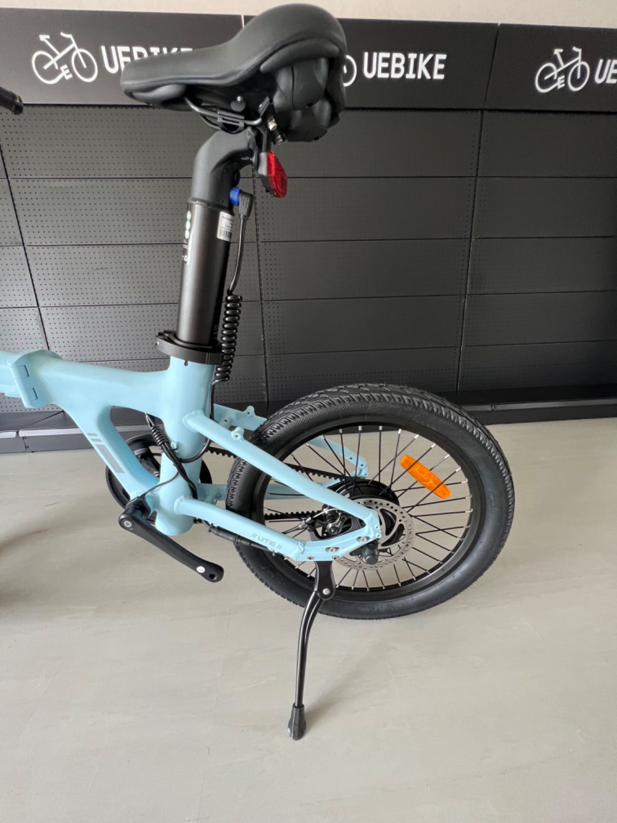 20インチ折り畳み電動アシスト自転車ADO EBIKE Lite グレー - 自転車本体