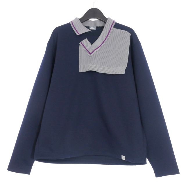 カラー kolor BEACON 24AW ダンボールカットソー スウェット
