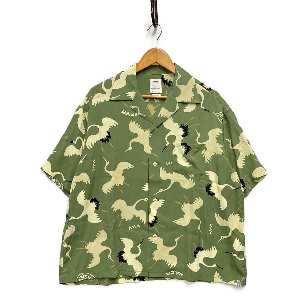 VISVIM ビズビム 品番 0123105011018 CROSBY SHIRT S/S HIKAKU 半袖