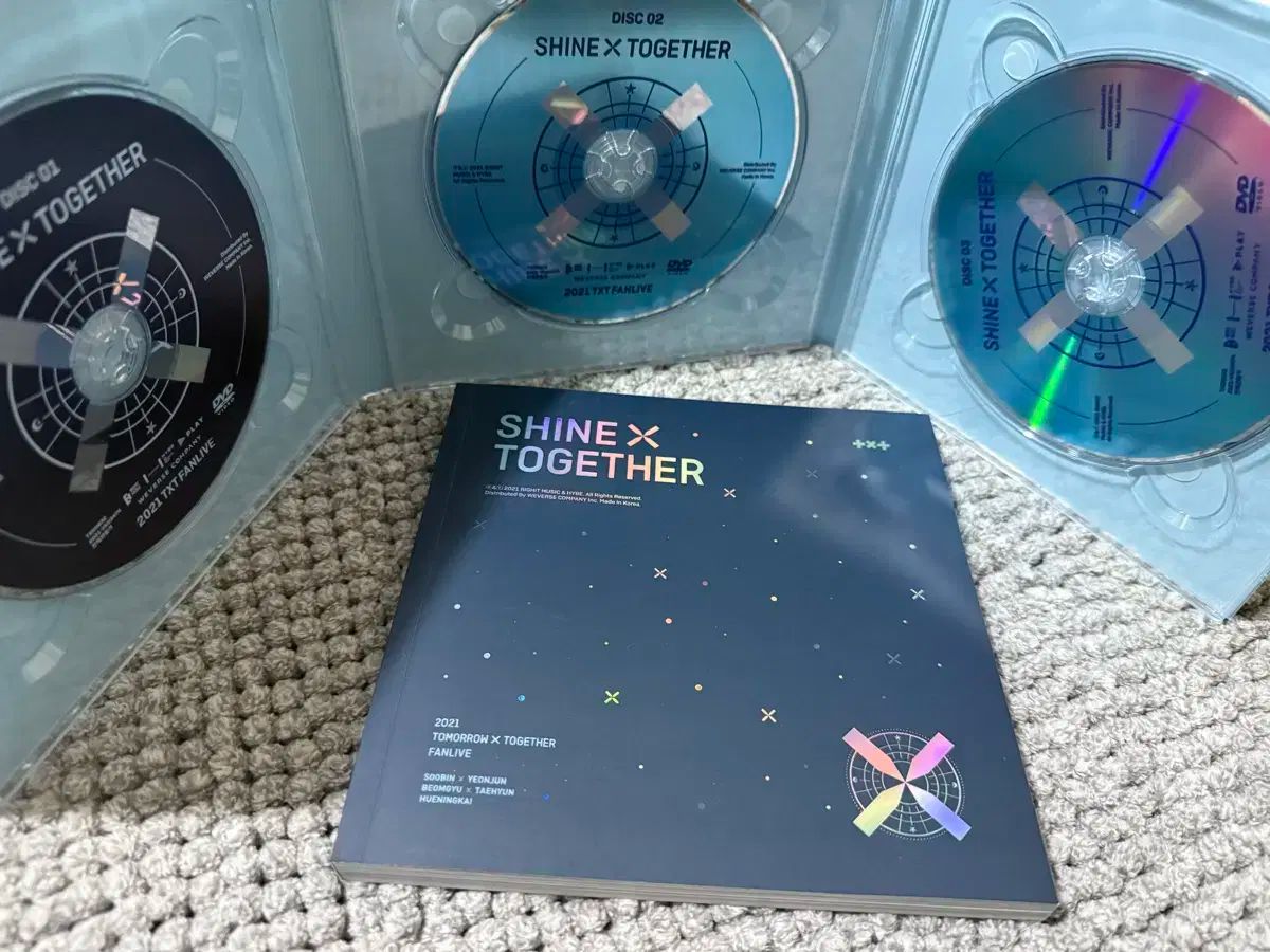 TXTライブDVD TXT SHINE X TOGETHER ファンライブ DVD