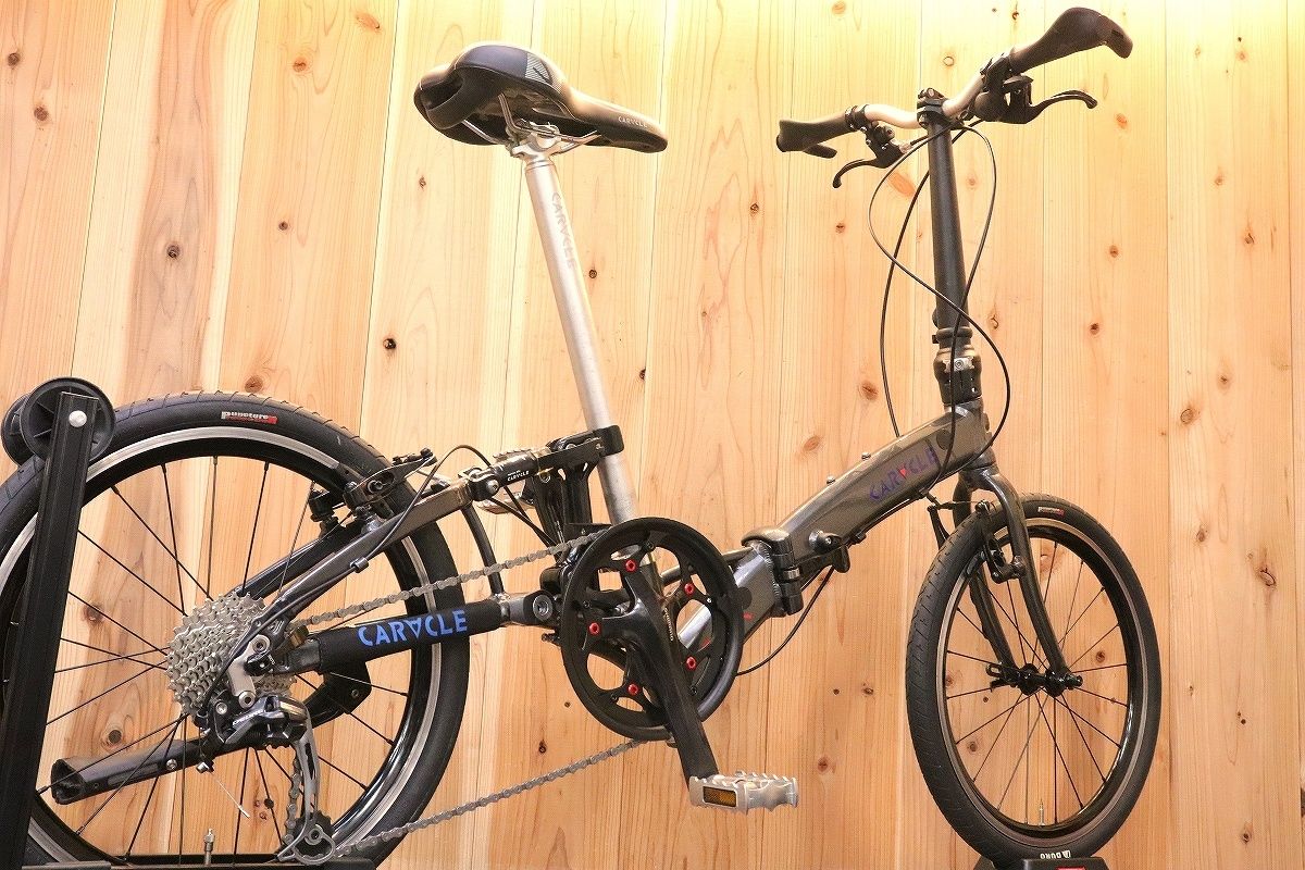 カラクル CARACLE-S REV.3 シマノ デオーレ MIX 9S 20インチ 折り畳み