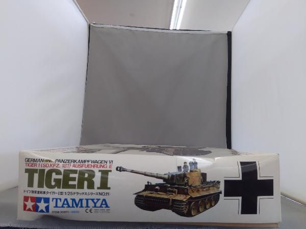 プラモデル タミヤ ドイツ陸軍重戦車タイガーI型 ディスプレイキット 1 25 戦車シリーズ No.11 30611