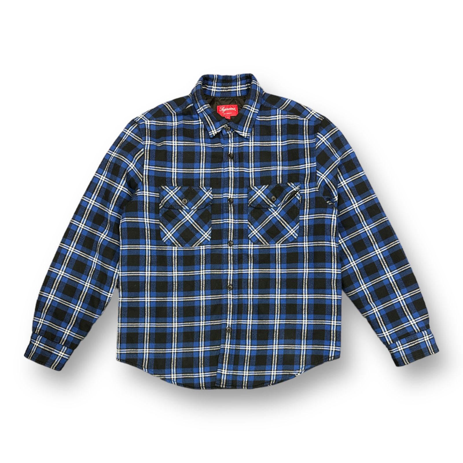 国内正規 SUPREME 19AW Arc Logo Quilted Flannel Shirt キルティング ...