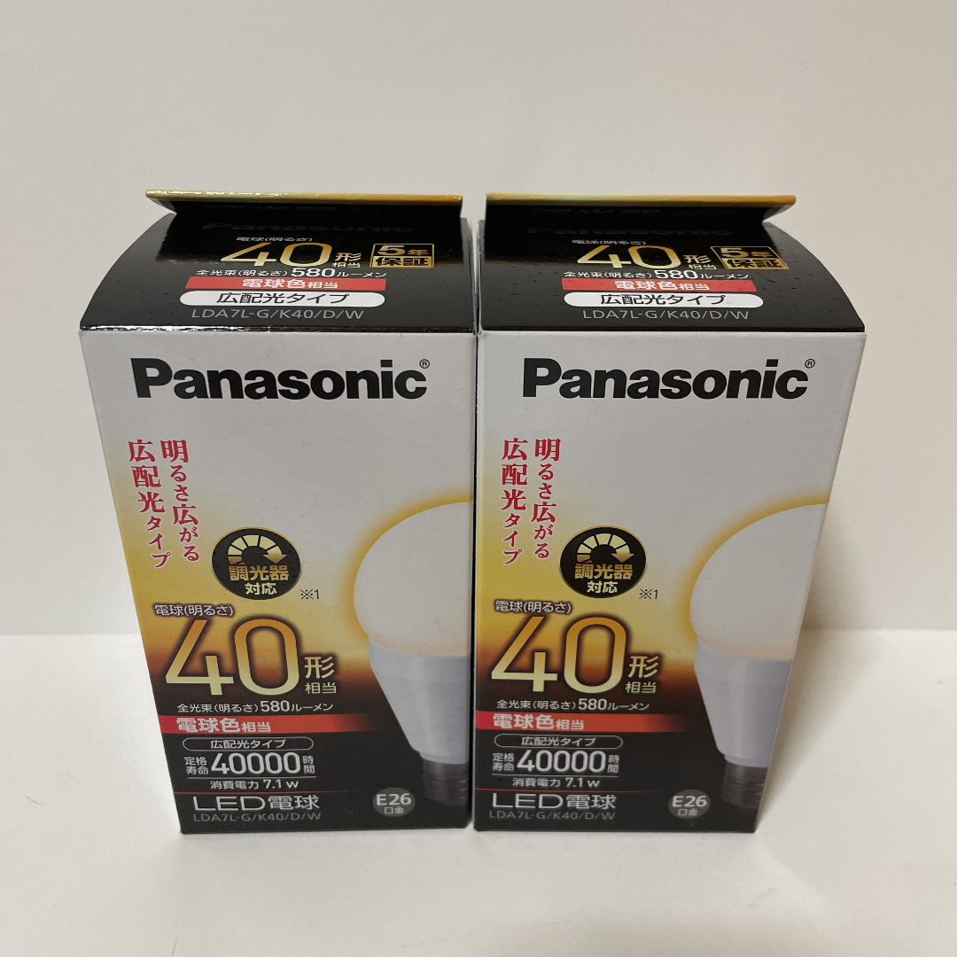 贈答 Panasonic LED電球 広配光タイプ LDA7L-G K40 D W A unca.com.mx