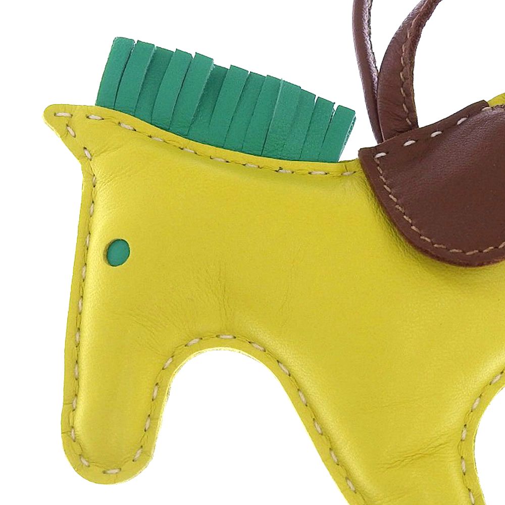 本物保証】 箱付 美品 エルメス HERMES ロデオMM チャーム