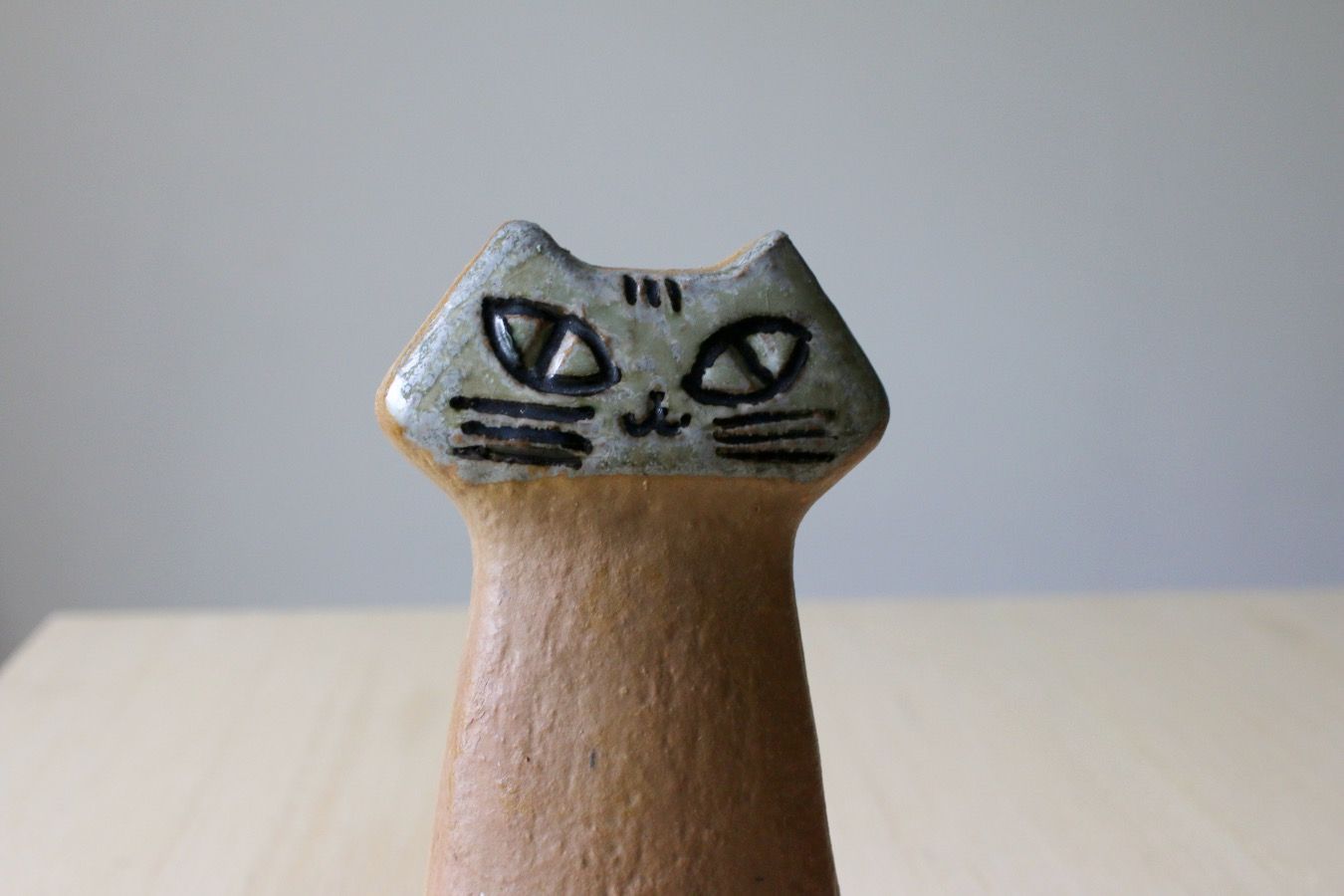 日本買取リサラーソン 小さな動物園 ネコ グスタフスベリ Lisa Larson Gustavsberg Lilla ZOO Kat ビンテージ 猫 アラビア