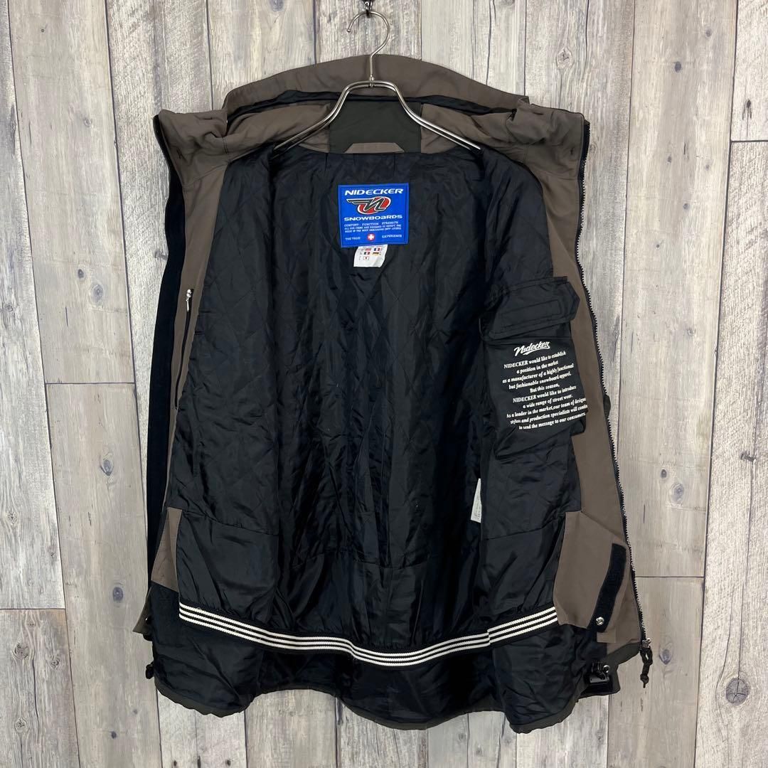 NIDECKER ナイデッカー 中綿 ジャケット 耐水 スノボ スキー ウェア