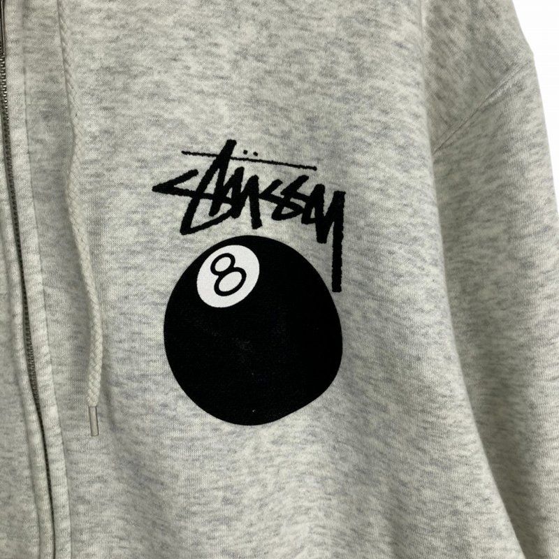 8 ボール ステューシー パーカー グレー stussy パーカー 8ballの通販