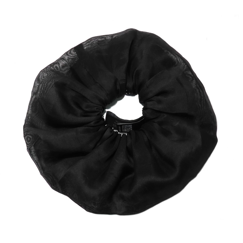 名古屋 シャネル 2025 26年秋冬 シュシュ シルクツイル AAB536 ブラック レディース