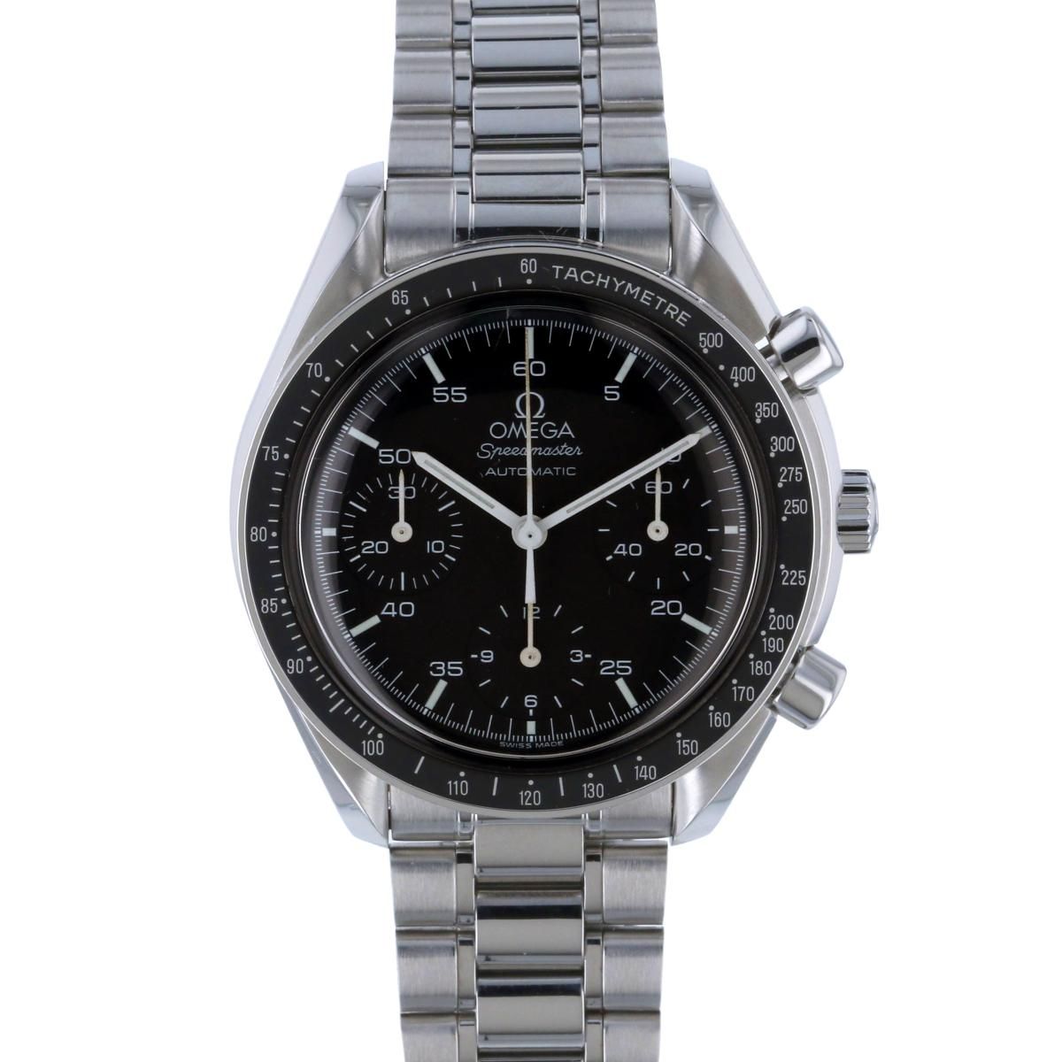 OMEGA オメガ ｽﾋﾟｰﾄﾞﾏｽﾀｰ ｵｰﾄﾏﾃｨｯｸ 時計 自動巻き|ﾒﾝｽﾞ SPEEDMASTER Black 3510.50 used A