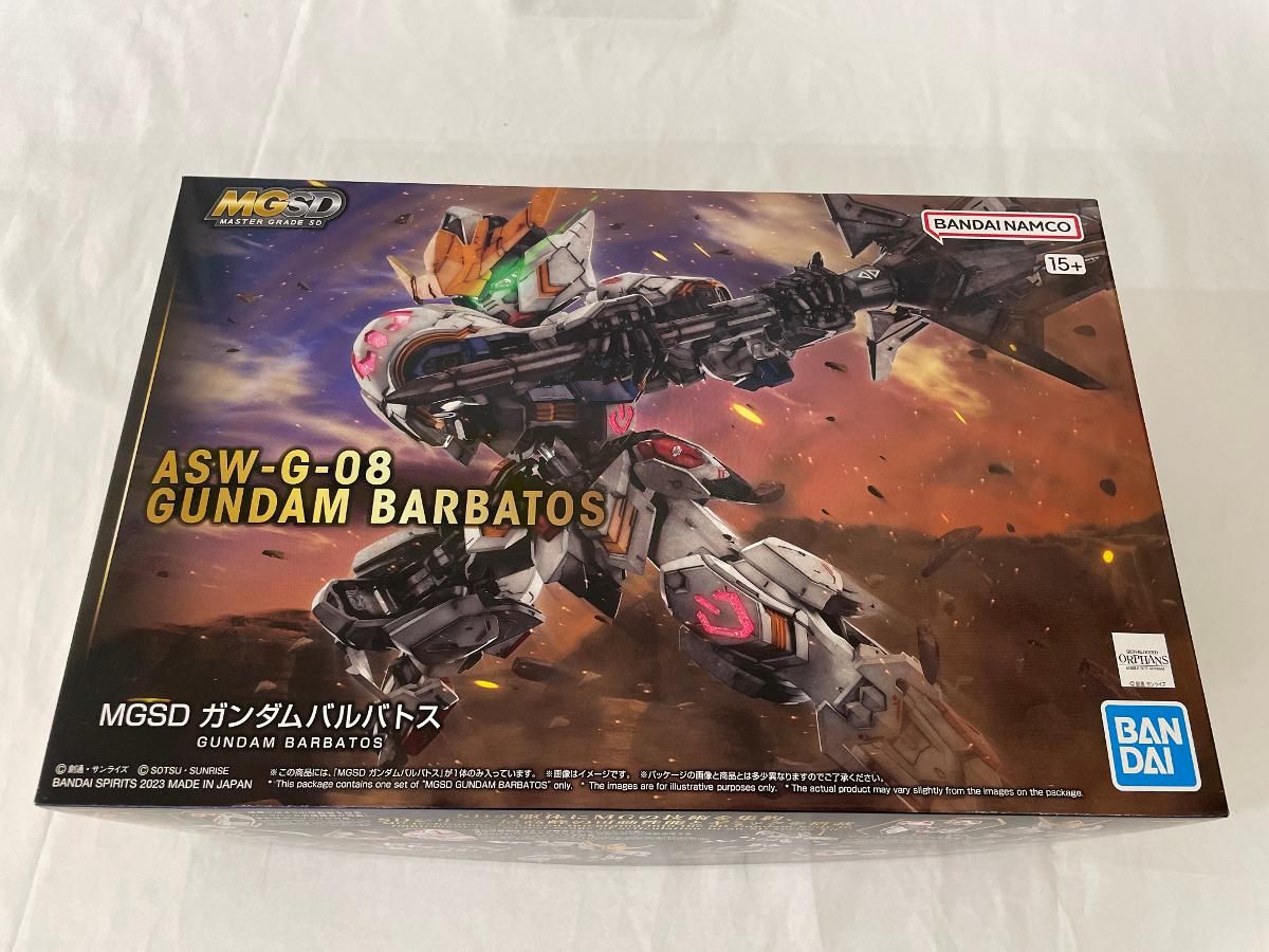 未開封】MGSD ASW-G-08 ガンダムバルバトス