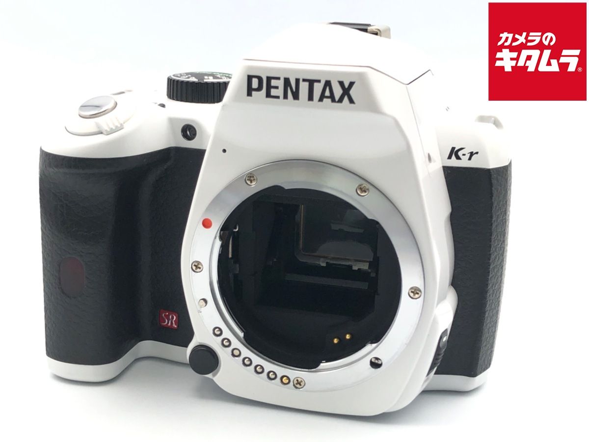 並品 ペンタックス K-r ボディ ホワイト