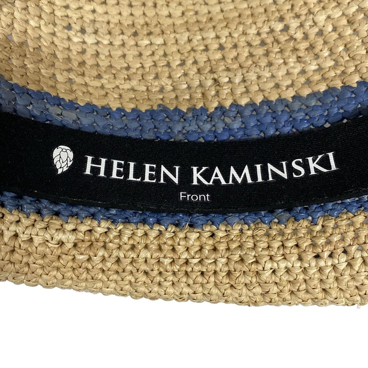 HELENKAMINSKIベージュ 麦わら帽子 リボン付き美品 楽天市場】【9/23-23時59分迄・フラットプライス】HELEN