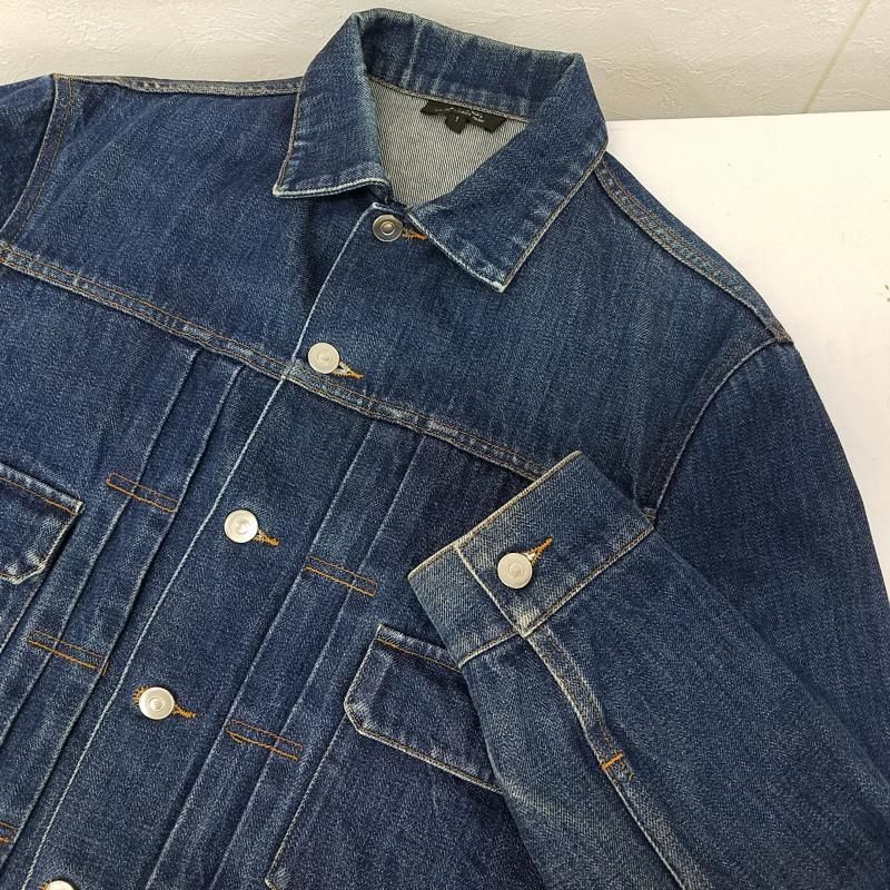 A.P.C セルバッチデニムジャケット　アーペーセー アーペーセーA.P.C. デニムジャケット インディゴS (K-129678