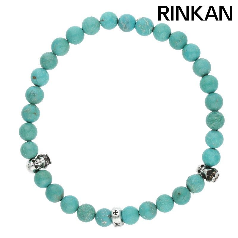 クロムハーツ6mmビーズブレスレット CHROME HEARTS クロムハーツ 6mm BEAD 6mmビーズブレス