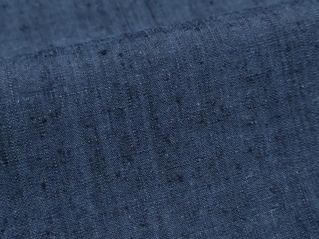 平和屋本店□極上 男性 本場結城紬 重要無形文化財 奥順謹製 色無地