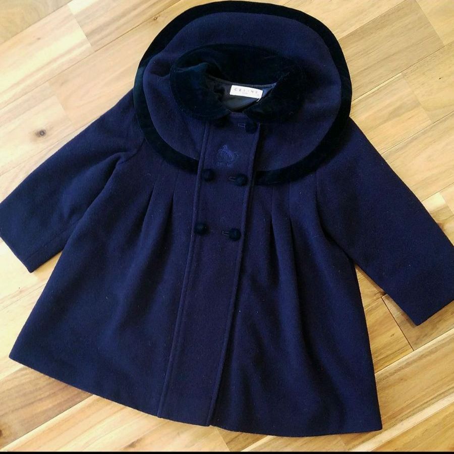 CELINE 95 ベビー キッズ お嬢様 セーラー コート CELINE 95 ベビー キッズ お嬢様 セーラー コート 【公式通販】