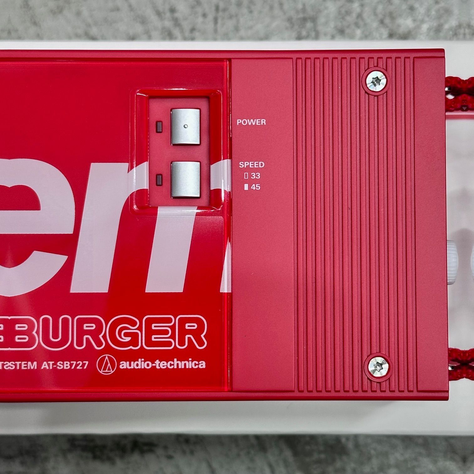  Supreme 24 AW Audio Technica Sound Burger レコードプレーヤー シュプリーム 88261 A 1 レコードプレーヤー本体 レコードプレーヤー
