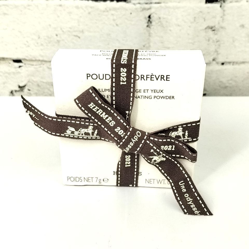 HERMES 】E62 A-4 未開封 7g POUDRE D'ORFEVRE エルメス