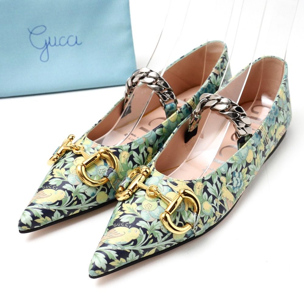 美品　GUCCI グッチ　ホースビット　パンプス 赤36.5 23.5 美品 GUCCI グッチ ホースビット パンプス 赤36.5 23.5 - メルカリ