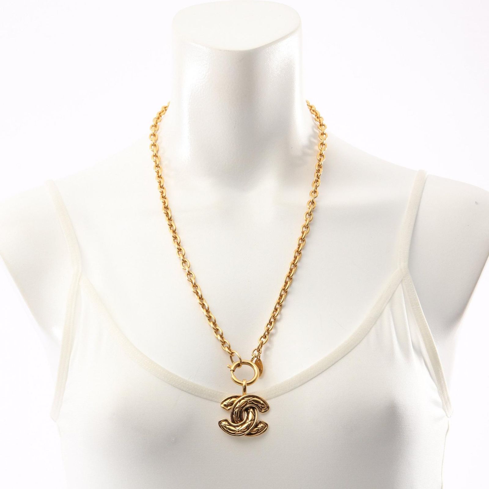 シャネル CHANEL ネックレス ココマーク GP（ゴールドメッキ