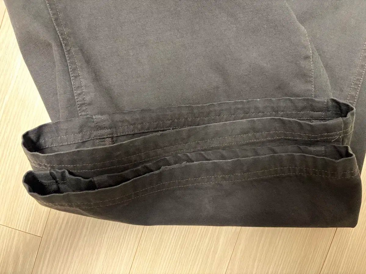 2 POLYTERU パラパンツ チャコールグレー