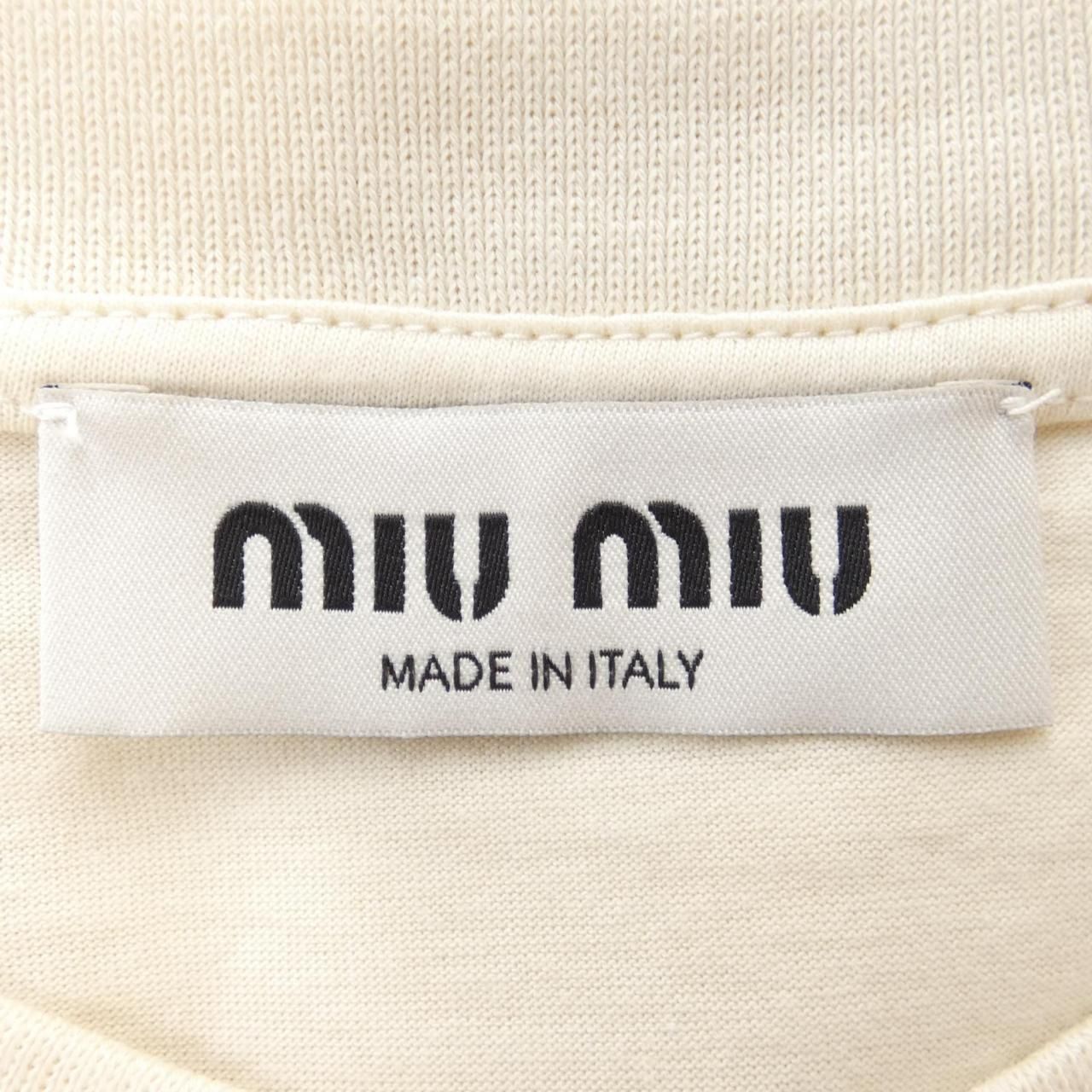 myumyuページ miu MIUMIU ミュウミュウ Tシャツ MJL862 1YXT レディース 長袖