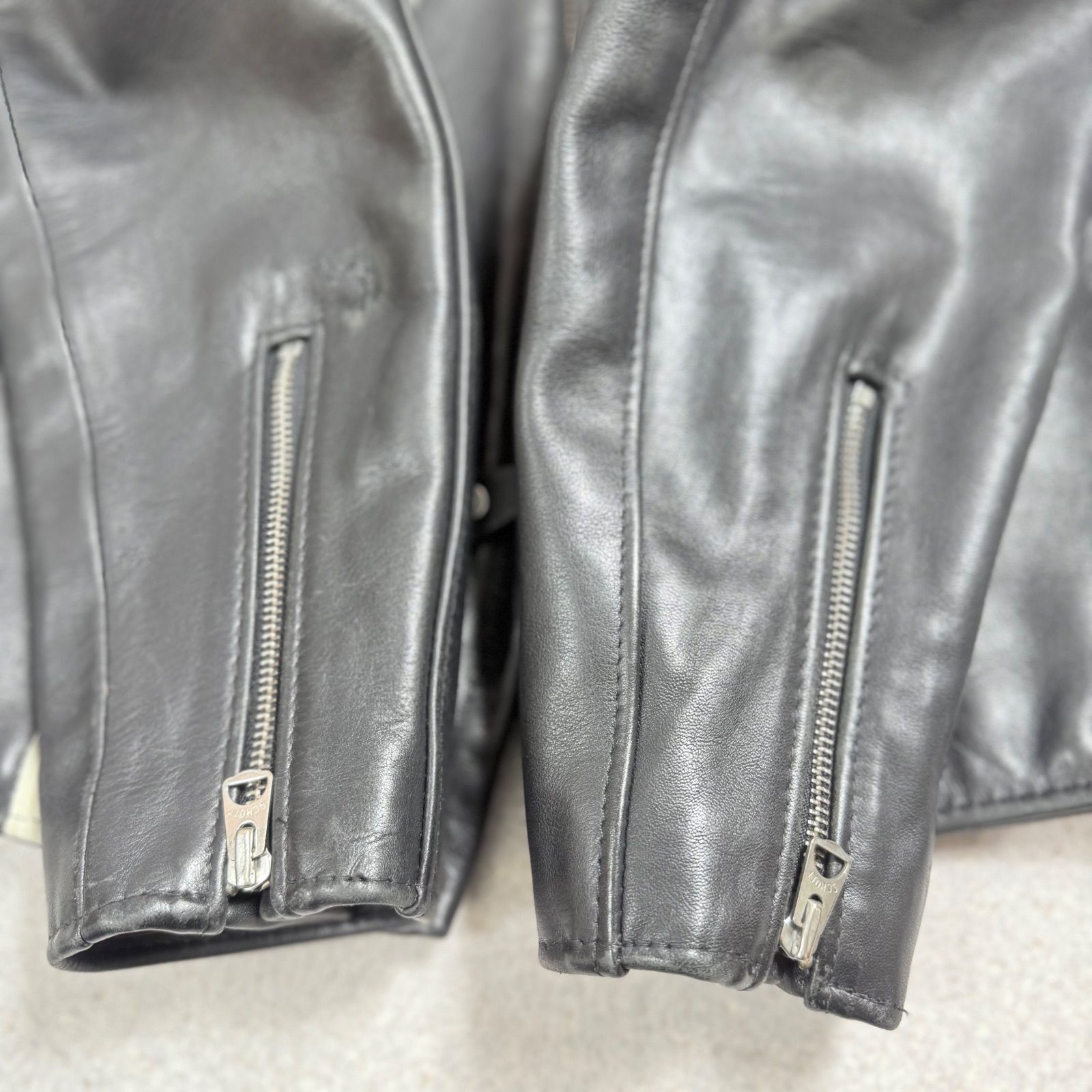 Schott 7165 ショット シングル ライダースジャケット サボテンタグ