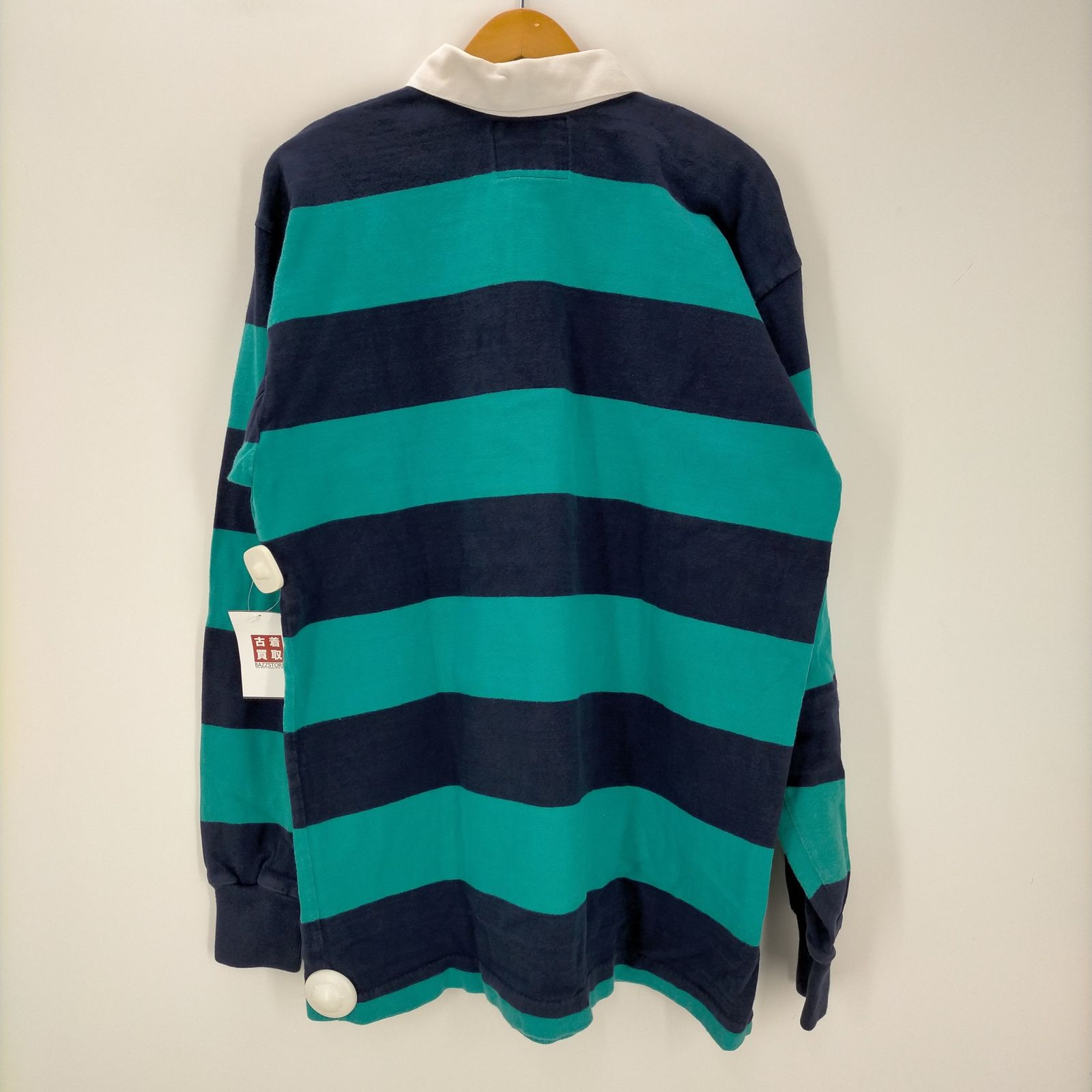 RXMX2点セットLANDS' END ボーダーラガーシャツ USA製 fit=scale-down,w=1200