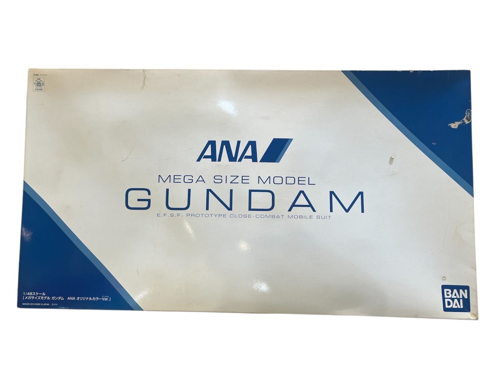管理101 ANAコラボ ガンダム メガサイズモデル 未組立 本体|説明書|外箱あり